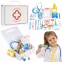 LEAN TOYS Little Doctor's Set - Medical Tools - Real Accessories - 36 pcs.