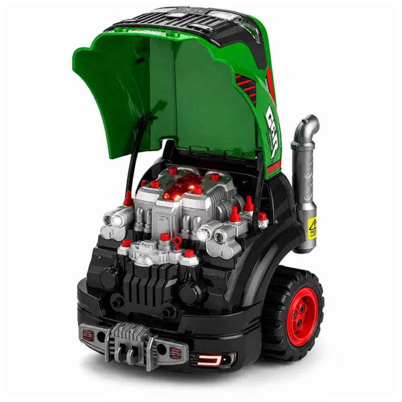 LEAN TOYS Little Handyman's Disassembly Tractor with Lights, Sounds and Steam