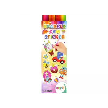 LEAN TOYS Llamas Animals Mosaic Diamond Embroidery Sticker Set