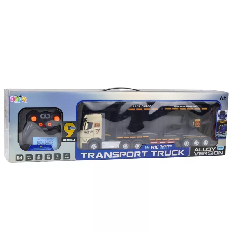 LEAN TOYS Lora Truck RC Tow Truck 1:24 2.4GHz with Lights and Sounds