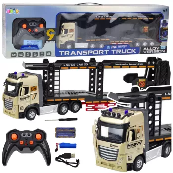 LEAN TOYS Lora Truck RC Tow Truck 1:24 2.4GHz with Lights and Sounds