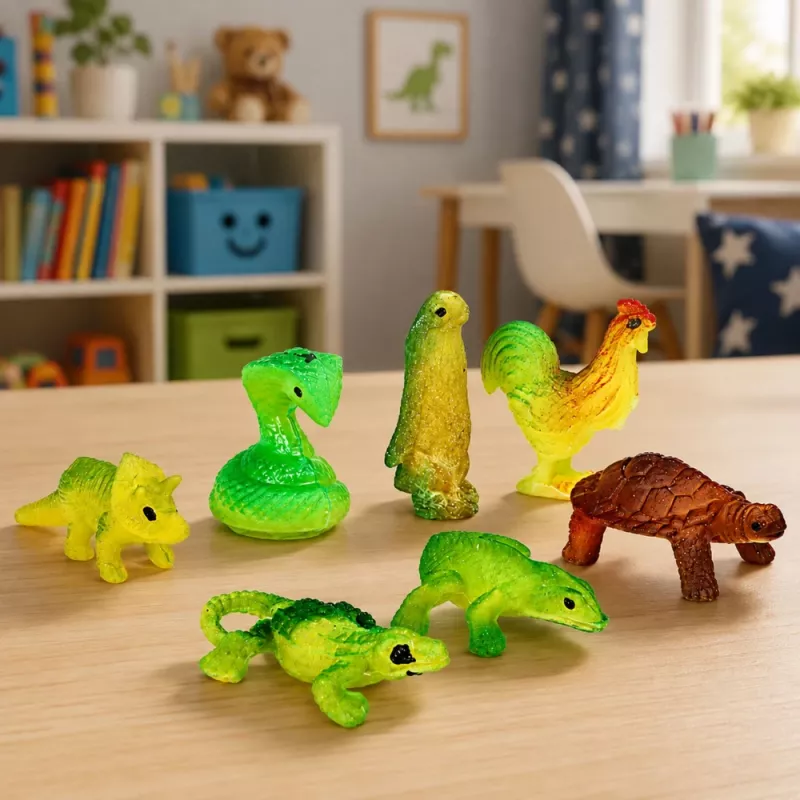 LEAN TOYS Magic Egg Hatching Dinosaur in Water Egg White 6.5 cm