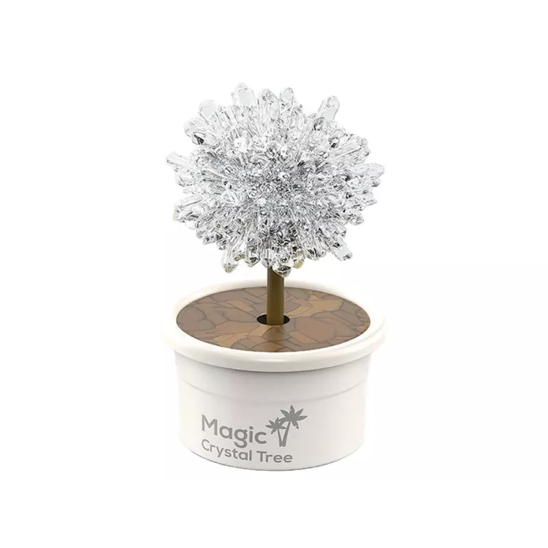 LEAN TOYS Magic Tree Crystal Growing Silver Experiences