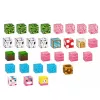 LEAN TOYS Magnetic Building Blocks 50-Piece Set – 3D Pixel Unicorn Cubes, ABS Plastic, Creative Construction Toy