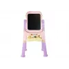 LEAN TOYS Magnetic Chalk Board Blue Red Accessories