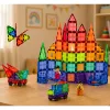 LEAN TOYS Magnetic Construction Blocks 3D Panels Creative STEM Colorful 100 pcs