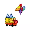 LEAN TOYS Magnetic Construction Blocks 3D Panels Creative STEM Colorful 85 pcs.