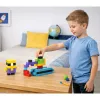 LEAN TOYS Magnetic Construction Blocks Cubes 3D Blocks Colorful 96 pcs