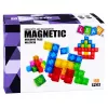 LEAN TOYS Magnetic Construction Blocks Cubes Colorful 3D Cubes 160 pcs
