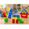 LEAN TOYS Magnetic Construction Blocks Cubes Colorful 3D Cubes 160 pcs