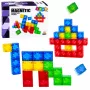 LEAN TOYS Magnetic Construction Blocks Cubes Colorful 3D Cubes 160 pcs