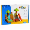 LEAN TOYS Magnetic Construction Blocks Pixel World Colored Cubes 146 pcs
