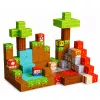 LEAN TOYS Magnetic Construction Blocks Pixel World Colored Cubes 146 pcs