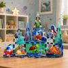 LEAN TOYS Magnetic Construction Blocks Sea Animals Ocean 40 pcs