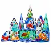 LEAN TOYS Magnetic Construction Blocks Sea Animals Ocean 40 pcs