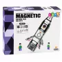 LEAN TOYS Magnetic Construction Blocks Space Rocket Figures 26 pcs