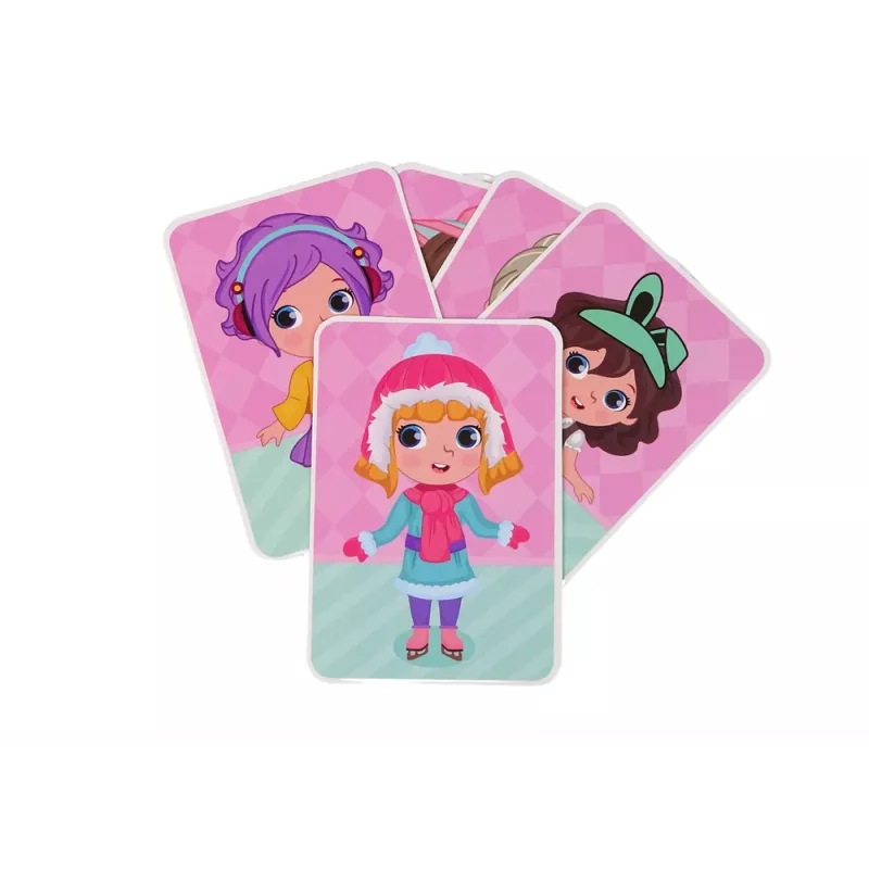 LEAN TOYS Magnetic Jigsaw Puzzle Book Dress-up Costumes