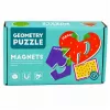 LEAN TOYS Magnetic Puzzle Learning Fruits 30 Pieces – Educational Fruit Magnets for Blackboards, Whiteboards & Refrigerators