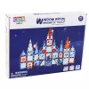 LEAN TOYS Magnetic Space Windows Construction Blocks 90 pcs – ABS Plastic STEM Building Set