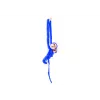 LEAN TOYS Mascot Plush Monkey with Baby, Blue 90 cm