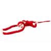 LEAN TOYS Mascot Plush Monkey with Baby, Red 70 cm