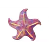 LEAN TOYS Mascot Plush Starfish Purple Pillow 20 cm