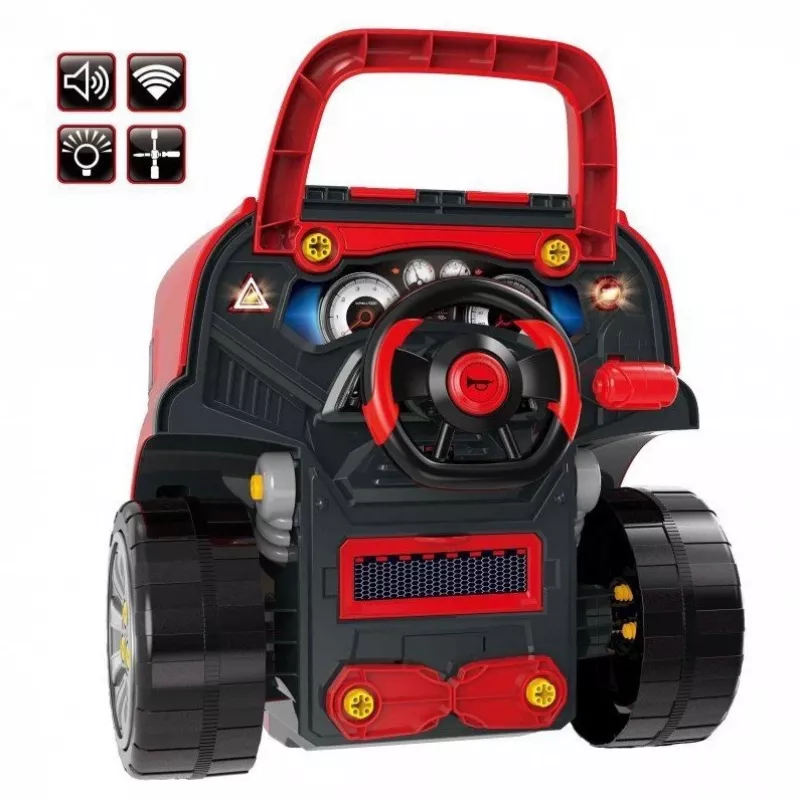LEAN TOYS Mechanic Kit, Truck For Disassembly, Workshop Tools