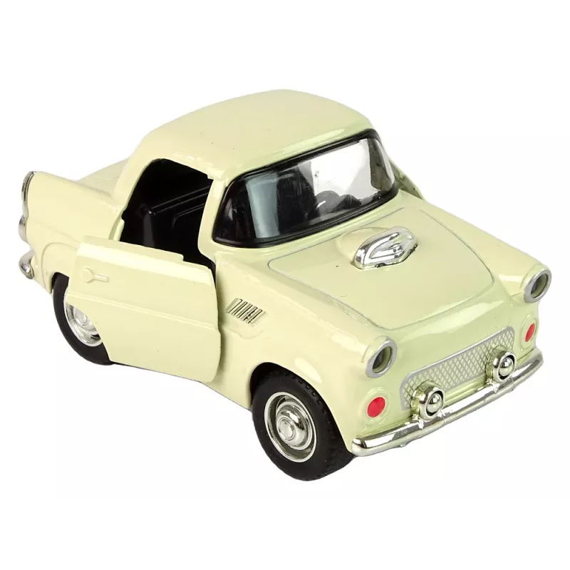 LEAN TOYS Metal Car Classic Opening Doors Sound