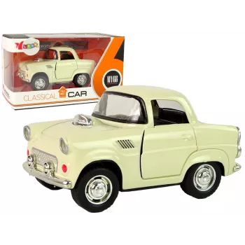 LEAN TOYS Metal Car Classic Opening Doors Sound