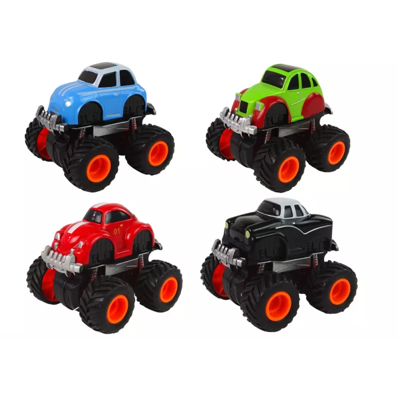 LEAN TOYS Metal Car Large Wheels Various Designs HXHG08