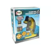 LEAN TOYS Microscope For The Scientist Educational Set Yellow 100x 400x 1200x