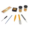 LEAN TOYS Microscope For The Scientist Educational Set Yellow 100x 400x 1200x