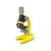 LEAN TOYS Microscope For The Scientist Educational Set Yellow 100x 400x 1200x