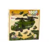 LEAN TOYS Military Helicopter Block Set Military Green 1000 pcs