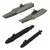 LEAN TOYS Military Set Soldiers Vehicles Ships Fighters Base 54 pcs