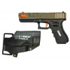 LEAN TOYS Military Toy Set Soft Bullet Pistols MP7