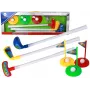 LEAN TOYS Mini Golf Set for Children, Sticks, 12 Pieces
