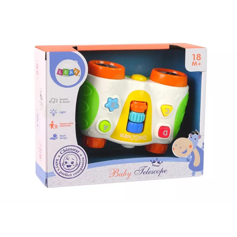 LEAN TOYS Multifunctional Interactive Binoculars for Baby Baby Telescope