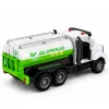 LEAN TOYS Municipal Vehicle Metal Cabin Drive Opening Doors Lights Sounds 1:46