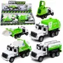 LEAN TOYS Municipal Vehicle Metal Cabin Drive Opening Doors Lights Sounds 1:46