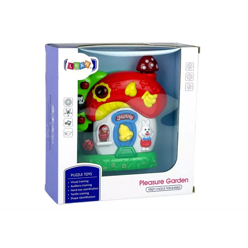 LEAN TOYS Musical Playhouse for Babies Animals