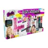 LEAN TOYS Nail Painting Set Glitter Dispenser Coloured Stickers