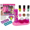 LEAN TOYS Nail Painting Set Nail Glitter Dispenser Nail Lacquer Stickers