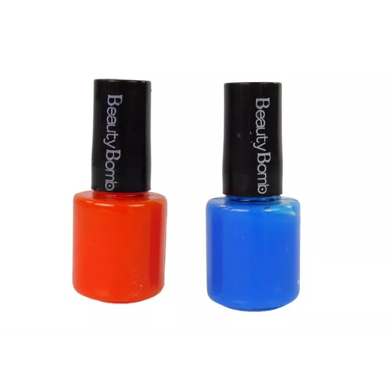 LEAN TOYS Nail Painting Set Nail Lacquers Glitter Stickers Rings