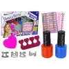 LEAN TOYS Nail Painting Set Nail Lacquers Glitter Stickers Rings