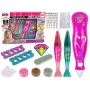 LEAN TOYS Nail Painting Set Nail Pens Glitter Dispenser Diamonds