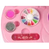 LEAN TOYS Nail Polish Set with Nail Glitter, Dryer, and Stickers