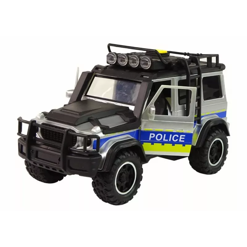 LEAN TOYS Off Road Police Car 1:14 Friction Drive