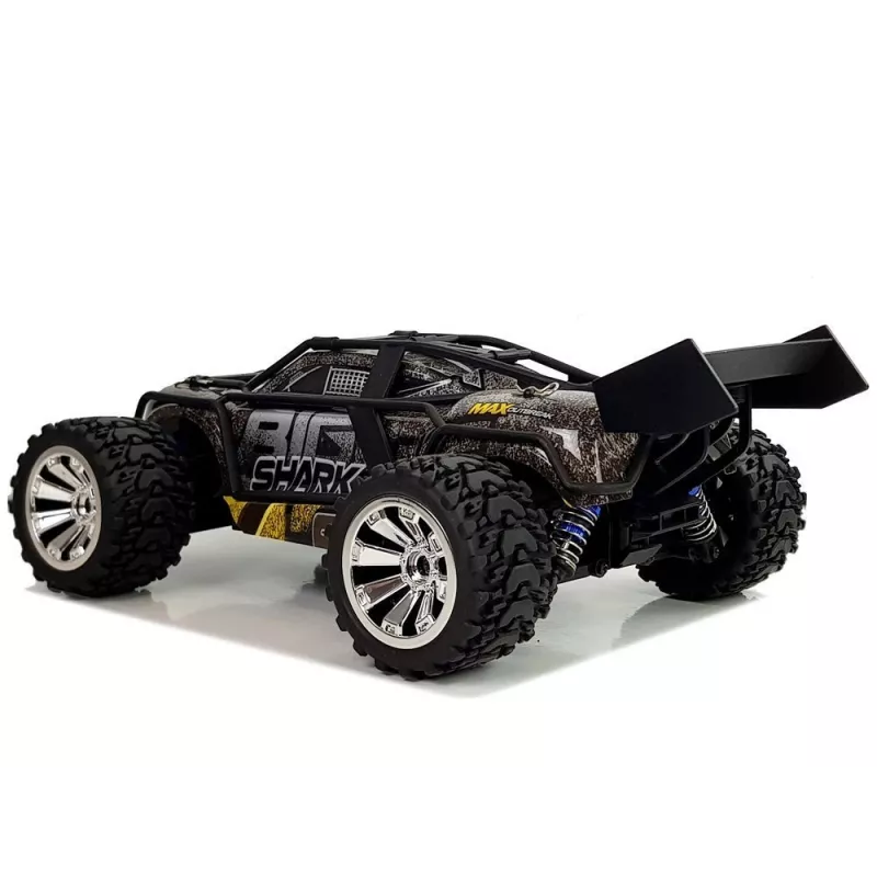LEAN TOYS Off-Road Remote Controlled Brown & Yellow 2.4G 1:18 35 km/h Speed Control