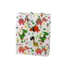 LEAN TOYS Paper Gift Bag Colorful Dinosaurs Palm Trees 32 cm x 26 cm x 10 cm